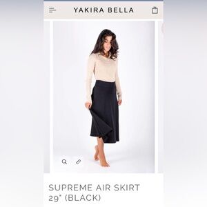 Black Supreme Air Skirt
